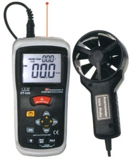 DT-620 Измеритель скорости воздуха и температуры